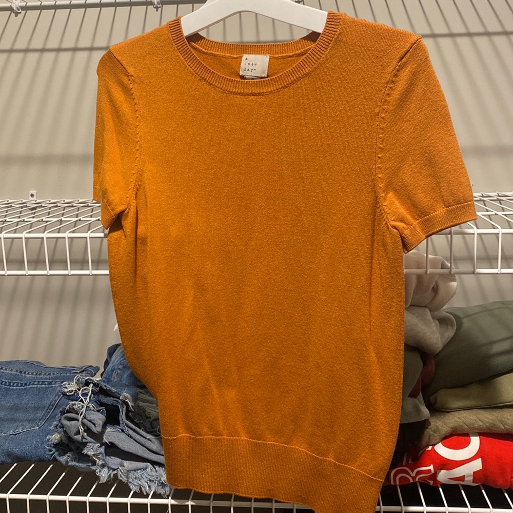 A Mew Day short sleeved sweater